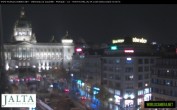 Archived image Webcam Wenceslas Square in Prague 17:00