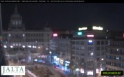 Archiv Foto Webcam Der Wenzelsplatz in der Neustadt Prags 23:00