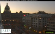 Archiv Foto Webcam Der Wenzelsplatz in der Neustadt Prags 05:00