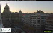 Archiv Foto Webcam Der Wenzelsplatz in der Neustadt Prags 06:00