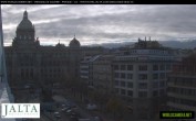 Archiv Foto Webcam Der Wenzelsplatz in der Neustadt Prags 07:00