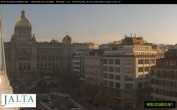 Archiv Foto Webcam Der Wenzelsplatz in der Neustadt Prags 13:00