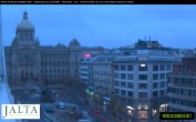 Archived image Webcam Wenceslas Square in Prague 06:00