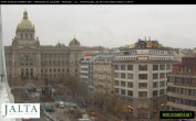 Archived image Webcam Wenceslas Square in Prague 10:00