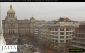 Archived image Webcam Wenceslas Square in Prague 14:00