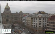 Archiv Foto Webcam Der Wenzelsplatz in der Neustadt Prags 08:00