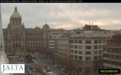 Archiv Foto Webcam Der Wenzelsplatz in der Neustadt Prags 10:00
