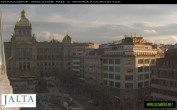 Archiv Foto Webcam Der Wenzelsplatz in der Neustadt Prags 14:00
