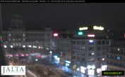 Archiv Foto Webcam Der Wenzelsplatz in der Neustadt Prags 23:00