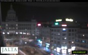 Archiv Foto Webcam Der Wenzelsplatz in der Neustadt Prags 02:00