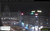 Archiv Foto Webcam Der Wenzelsplatz in der Neustadt Prags 23:00