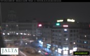 Archiv Foto Webcam Der Wenzelsplatz in der Neustadt Prags 01:00
