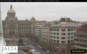 Archiv Foto Webcam Der Wenzelsplatz in der Neustadt Prags 11:00