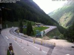 Archiv Foto Webcam Südseite des Felbertauerntunnels 07:00