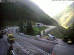 Archiv Foto Webcam Südseite des Felbertauerntunnels 08:00