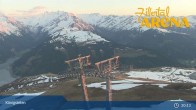 Archiv Foto Webcam Bergstation Larmach, Königsleiten 20:00