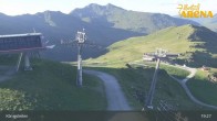Archiv Foto Webcam Bergstation Larmach, Königsleiten 18:00