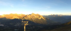Archiv Foto Webcam Arosa Lenzerheide Piz Scalottas 17:00