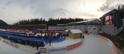 Archiv Foto Webcam Lenzerheide Biathlon Arena 15:00