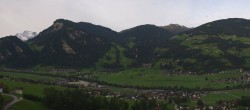 Archived image Webcam Panoramic View Mayrhofen 02:00