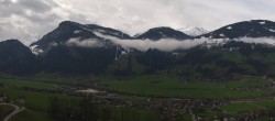 Archived image Webcam Panoramic View Mayrhofen 08:00