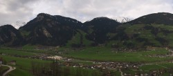 Archived image Webcam Panoramic View Mayrhofen 09:00