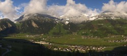 Archiv Foto Webcam Blick von Bichl auf Mayrhofen 07:00