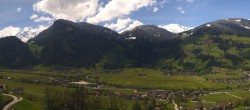 Archived image Webcam Panoramic View Mayrhofen 13:00