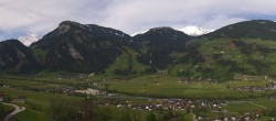 Archiv Foto Webcam Blick von Bichl auf Mayrhofen 10:00