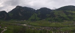 Archiv Foto Webcam Blick von Bichl auf Mayrhofen 12:00