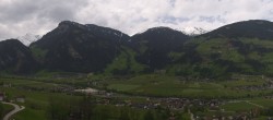 Archiv Foto Webcam Blick von Bichl auf Mayrhofen 14:00