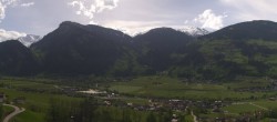 Archiv Foto Webcam Blick von Bichl auf Mayrhofen 16:00