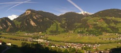 Archived image Webcam Panoramic View Mayrhofen 07:00