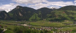 Archiv Foto Webcam Blick von Bichl auf Mayrhofen 09:00
