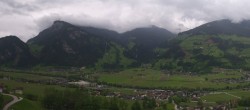 Archiv Foto Webcam Blick von Bichl auf Mayrhofen 13:00