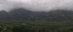 Archiv Foto Webcam Blick von Bichl auf Mayrhofen 17:00