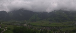 Archiv Foto Webcam Blick von Bichl auf Mayrhofen 19:00