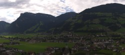 Archived image Webcam Panoramic View Mayrhofen 13:00