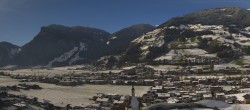 Archiv Foto Webcam Blick von Bichl auf Mayrhofen 11:00