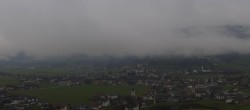 Archiv Foto Webcam Blick von Bichl auf Mayrhofen 13:00