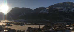 Archived image Webcam Panoramic View Mayrhofen 13:00