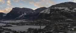 Archived image Webcam Panoramic View Mayrhofen 07:00