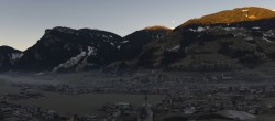 Archiv Foto Webcam Blick von Bichl auf Mayrhofen 07:00