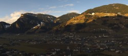 Archiv Foto Webcam Blick von Bichl auf Mayrhofen 07:00