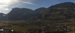 Archiv Foto Webcam Blick von Bichl auf Mayrhofen 13:00