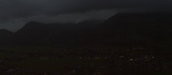 Archiv Foto Webcam Blick von Bichl auf Mayrhofen 19:00