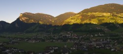 Archiv Foto Webcam Blick von Bichl auf Mayrhofen 06:00