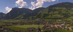 Archiv Foto Webcam Blick von Bichl auf Mayrhofen 11:00