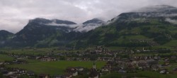 Archiv Foto Webcam Blick von Bichl auf Mayrhofen 06:00