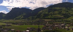 Archiv Foto Webcam Blick von Bichl auf Mayrhofen 13:00